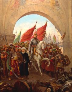 султан въезжает в Каменец-Подольский